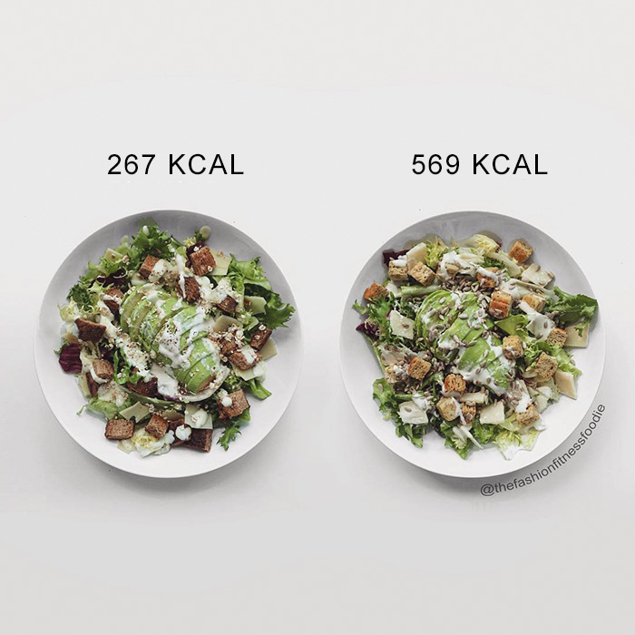 14組「健康食品 VS 垃圾食物」打破你的減肥迷思。