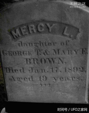 新英格兰最后一位吸血鬼，梅西布朗不会腐化的尸体