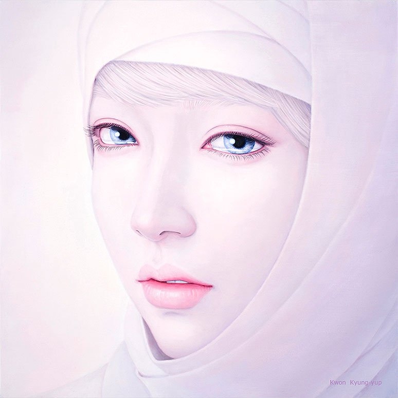 冷艳细腻 | 韩国艺术家Kwon Kyung Yup绘画作品